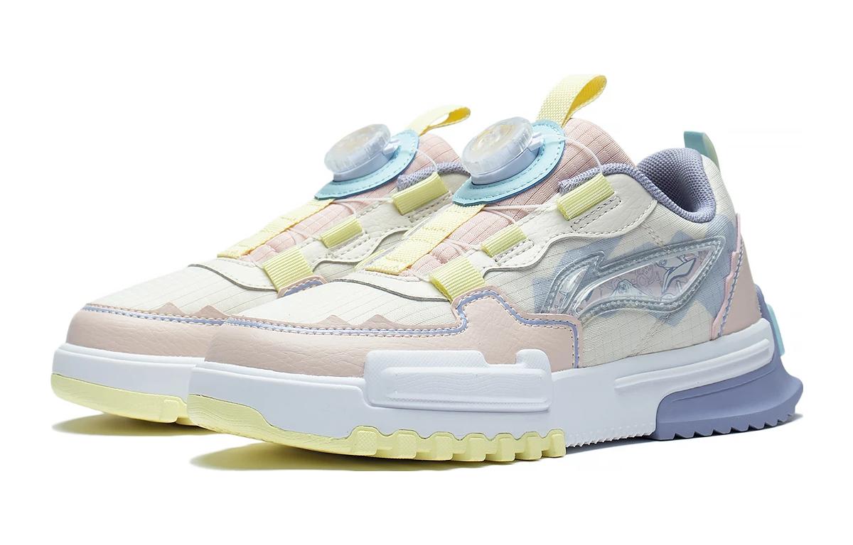 Beli (Youth) Li-Ning Low 'Grey Pink Purple' YKCT006-2 Novelship