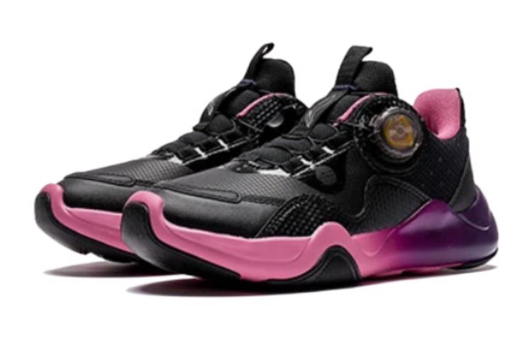 Lookbook (JR) 李寧ローカット "ブラックピンク" YKCS176-5