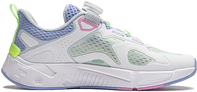 大童 李寧兒童 輕量 高回彈快速 簡單穿脫 兒童休閒鞋 標準白/雪青紫 Order 大童 李寧兒童 輕量 高回彈快速 簡單穿脫 兒童休閒鞋 標準白/雪青紫