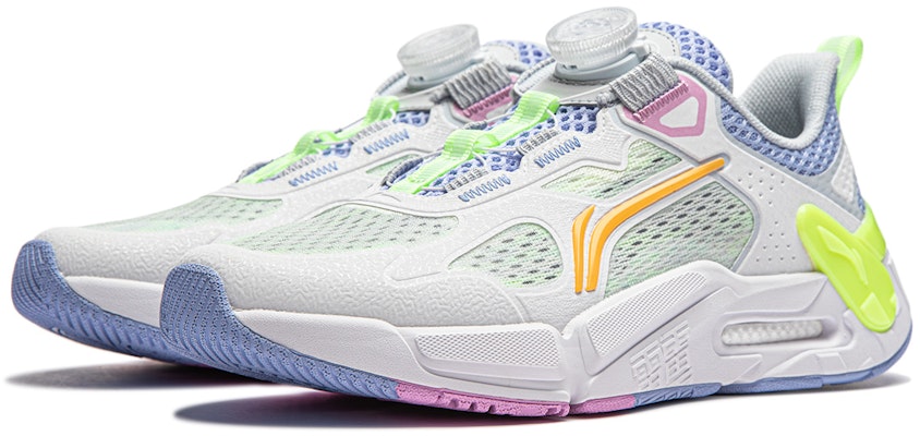 (Youth) Li-Ning Mecha V2 'White Yellow Green' YKCU044-2 Lookbook (Youth) Li-Ning Mecha V2 'White Yellow Green' YKCU044-2