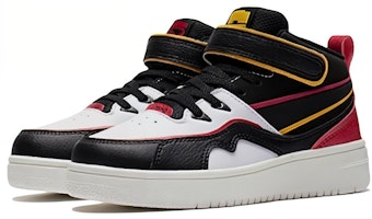 (JR) Li-Ning Sepatu Mid-Top 'Putih Hitam' YKCS154-23 Lookbook (JR) Li-Ning Sepatu Mid-Top 'Putih Hitam' YKCS154-23