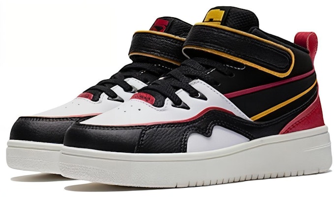 (Youth) Li-Ning Mid-Top 'White Black' YKCS154-23 Lookbook (Youth) Li-Ning Mid-Top 'White Black' YKCS154-23