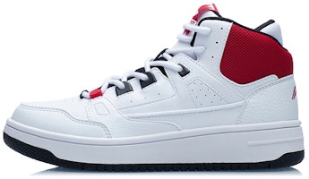 (Youth) Li-Ning Mid-Top 'White Red' YKCR228-3 (Youth) Li-Ning Mid-Top 'White Red' YKCR228-3