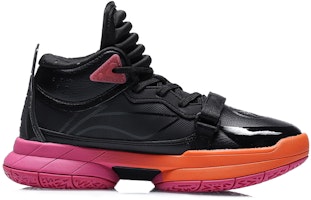 (JR) 李宁中帮篮球鞋 '黑色' YKBQ054-1 Order (JR) 李宁中帮篮球鞋 '黑色' YKBQ054-1