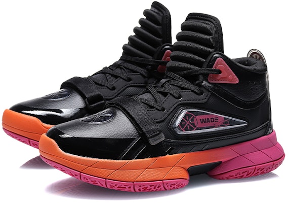 (Youth) Li-Ning Mid-Top Basketball 'Black' YKBQ054-1 Lookbook (Youth) Li-Ning Mid-Top Basketball 'Black' YKBQ054-1