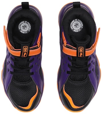 (Youth) Li-Ning Mid-Top Basketball 'Black Purple Orange' YKBQ032-3 Shop (Youth) Li-Ning Mid-Top Basketball 'Black Purple Orange' YKBQ032-3