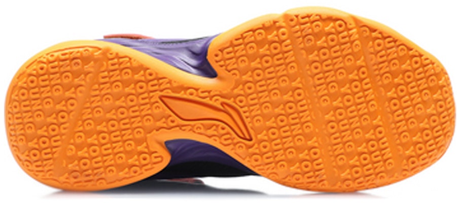 (Youth) Li-Ning Mid-Top Basketball 'Black Purple Orange' YKBQ032-3 Purchase (Youth) Li-Ning Mid-Top Basketball 'Black Purple Orange' YKBQ032-3