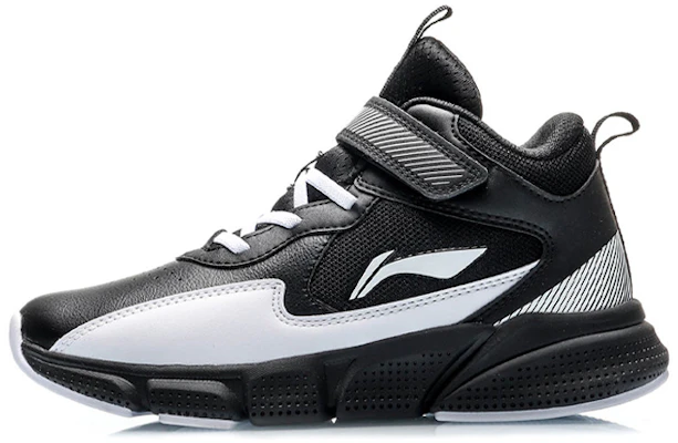(Youth) Li-Ning Mid-Top Basketball 'Black White' YKBP058-5 Buy (Youth) Li-Ning Mid-Top Basketball 'Black White' YKBP058-5