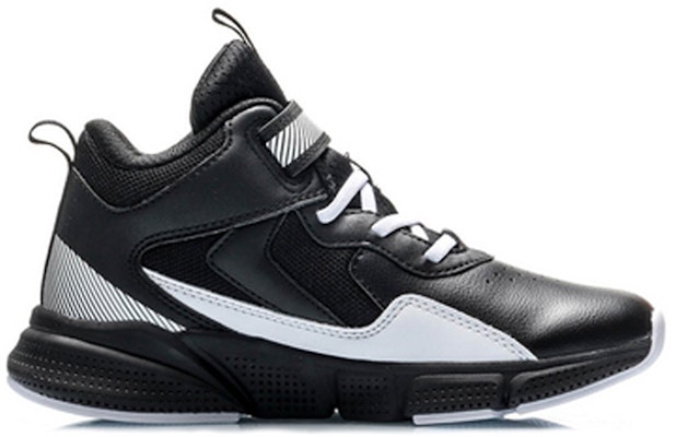 (Youth) Li-Ning Mid-Top Basketball 'Black White' YKBP058-5 Order (Youth) Li-Ning Mid-Top Basketball 'Black White' YKBP058-5