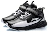 Lookbook (JR) Li-Ning Kasut Bola Keranjang Mid-Top 'Hitam Putih' YKBP058-5