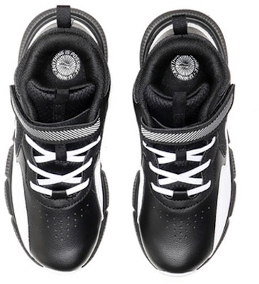 (Youth) Li-Ning Mid-Top Basketball 'Black White' YKBP058-5 Shop (Youth) Li-Ning Mid-Top Basketball 'Black White' YKBP058-5