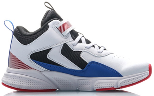 (Youth) Li-Ning Mid-Top Basketball Shoes 'White Black Blue' YKBP058-1 Order (Youth) Li-Ning Mid-Top Basketball Shoes 'White Black Blue' YKBP058-1