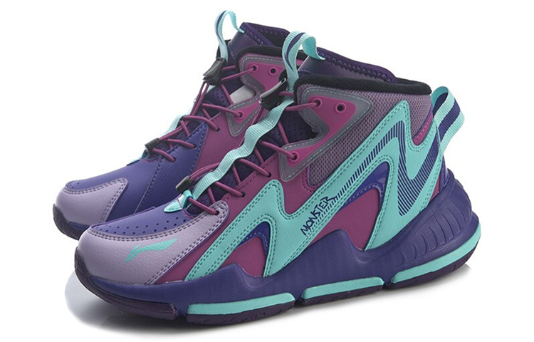 Lookbook (JR) Li-Ning Monster 0.2 ''Blauw Paars'' YKBQ052-31