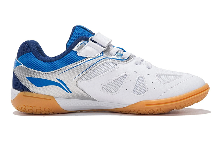 Order (Youth) Li-Ning Originals Table Tennis Shoes 'White Blue' APTP008-2