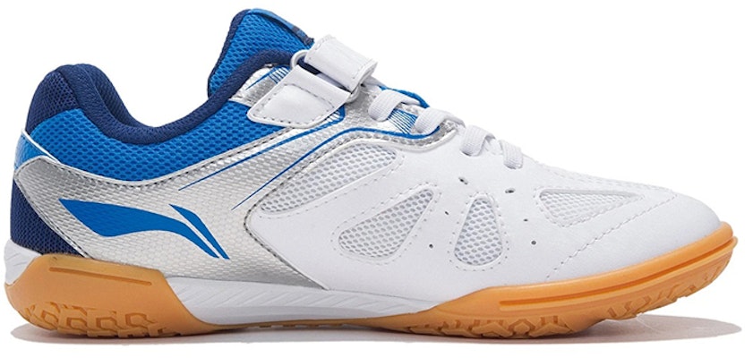 (Youth) Li-Ning Originals Table Tennis Shoes 'White Blue' APTP008-2 Order (Youth) Li-Ning Originals Table Tennis Shoes 'White Blue' APTP008-2