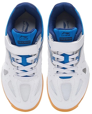 (Youth) Li-Ning Originals Table Tennis Shoes 'White Blue' APTP008-2 Shop (Youth) Li-Ning Originals Table Tennis Shoes 'White Blue' APTP008-2