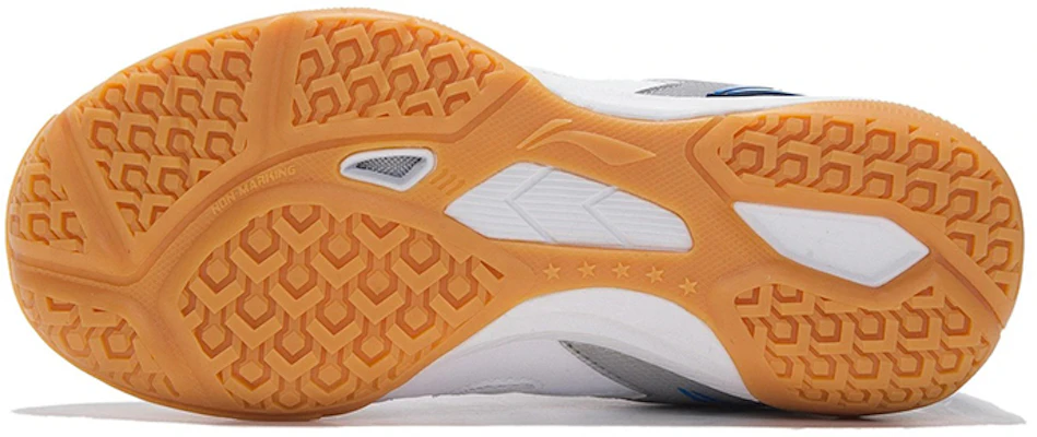 (Youth) Li-Ning Originals Table Tennis Shoes 'White Blue' APTP008-2 Sizing (Youth) Li-Ning Originals Table Tennis Shoes 'White Blue' APTP008-2