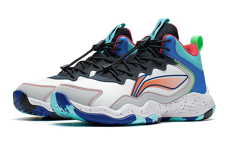 (Youth) Li-Ning Pioneer 'White Grey Blue' 圖 3