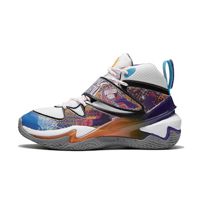 (Youth) Li-Ning Pioneer Elite PRM 2.0 Mid 'White Black Orange'
