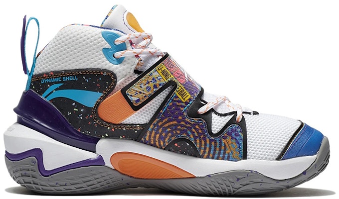 (Youth) Li-Ning Pioneer Elite Premium 2.0 Mid 'White Black Orange' YKBS002-1 Order (Youth) Li-Ning Pioneer Elite Premium 2.0 Mid 'White Black Orange' YKBS002-1