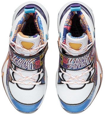 (Youth) Li-Ning Pioneer Elite Premium 2.0 Mid 'White Black Orange' YKBS002-1 Shop (Youth) Li-Ning Pioneer Elite Premium 2.0 Mid 'White Black Orange' YKBS002-1