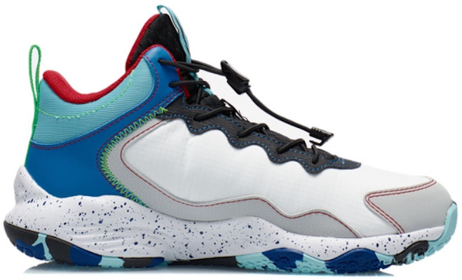 (Youth) Li-Ning Pioneer Low Basketball Shoes 'White Grey' YKBR050-3 Order (Youth) Li-Ning Pioneer Low Basketball Shoes 'White Grey' YKBR050-3