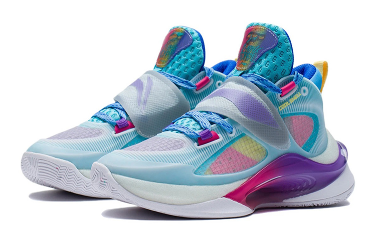Lookbook (Youth) Li-Ning Pioneer Premium 2.0 'Blue Purple' YKBS014-5