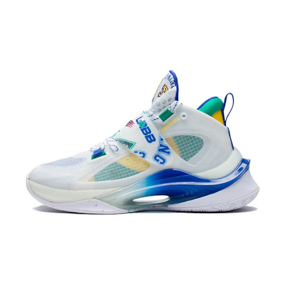 (Youth) Li-Ning Pioneer PRM 2.0 'White Blue'