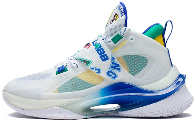 (Youth) Li-Ning Pioneer Premium 2.0 'White Blue' YKBS014-3 Buy (Youth) Li-Ning Pioneer Premium 2.0 'White Blue' YKBS014-3