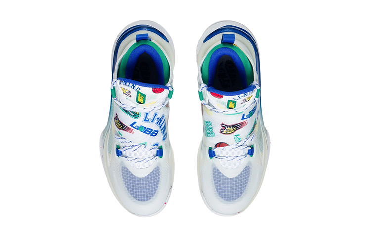 Shop (Youth) Li-Ning Pioneer Premium 2.0 'White Blue' YKBS014-3