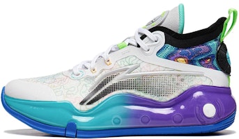 (Youth) Li-Ning Pioneer Premium 3.0 'White Blue Purple' YKBT024-9 (Youth) Li-Ning Pioneer Premium 3.0 'White Blue Purple' YKBT024-9