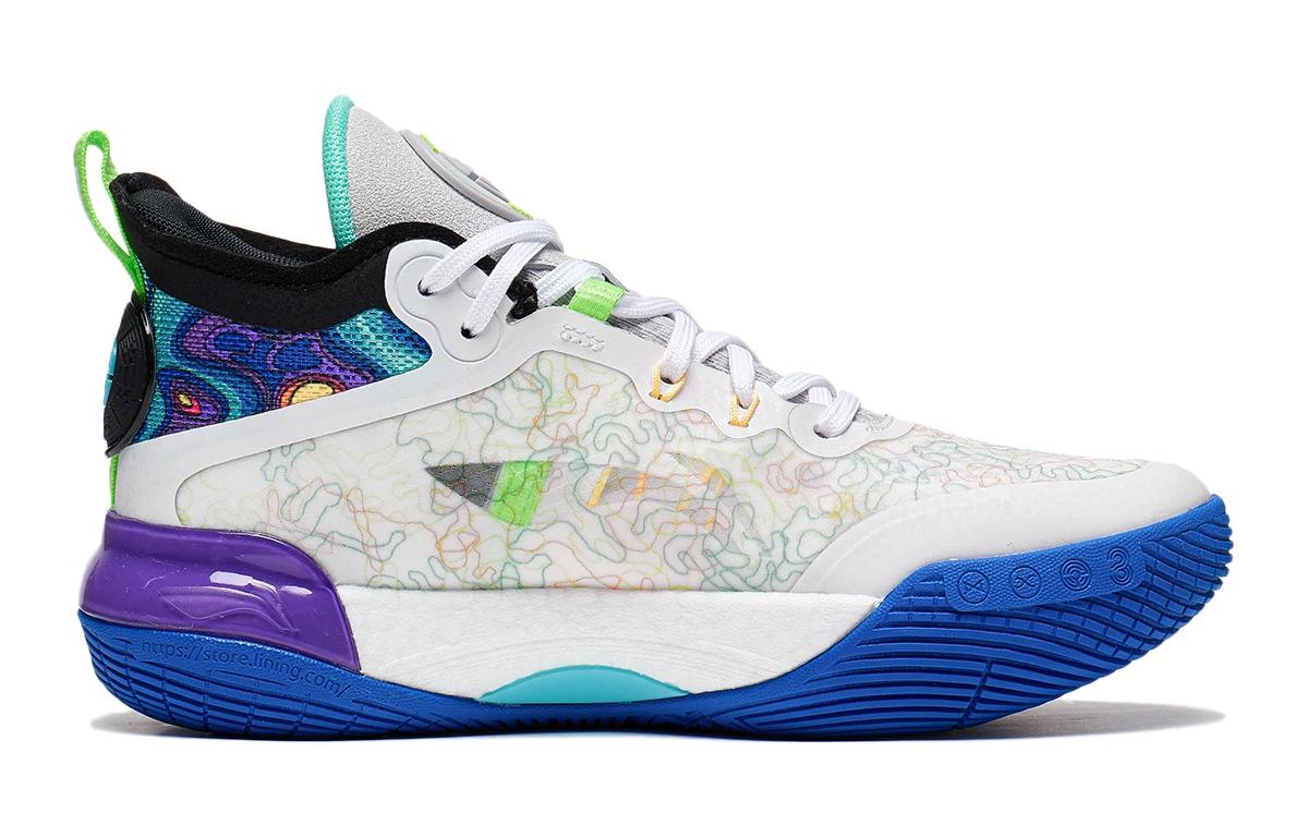 Order (JR) Li-Ning Pioneer Premium 3.0 'Putih Biru Ungu' YKBT024-9