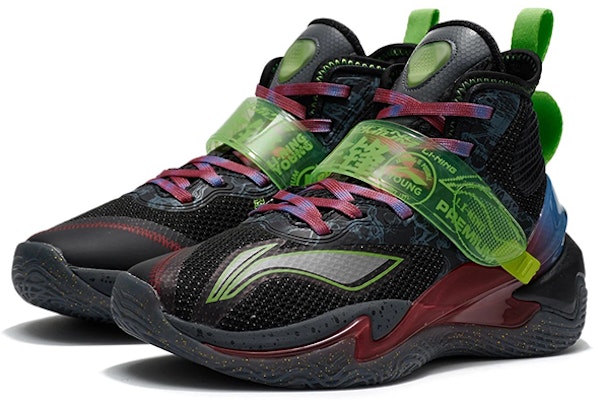 (Youth) Li-Ning Pioneer Premium 'Black' YKBR066-3 Lookbook (Youth) Li-Ning Pioneer Premium 'Black' YKBR066-3