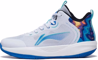 (Youth) Li-Ning Pioneer Primary 3.0 'White Blue' YKBT028-3 (Youth) Li-Ning Pioneer Primary 3.0 'White Blue' YKBT028-3