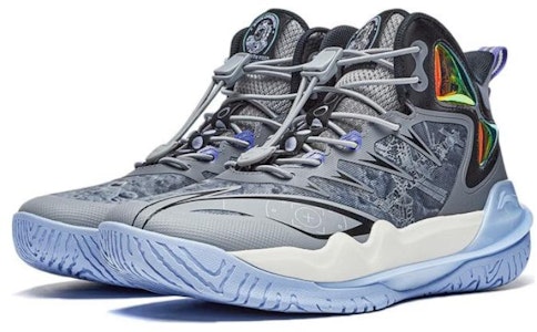 大童 李寧兒童 先鋒力 Primary 3.0 V2 防滑減震輕便 低幫 兒童籃球鞋 影灰色極致灰 Lookbook 大童 李寧兒童 先鋒力 Primary 3.0 V2 防滑減震輕便 低幫 兒童籃球鞋 影灰色極致灰