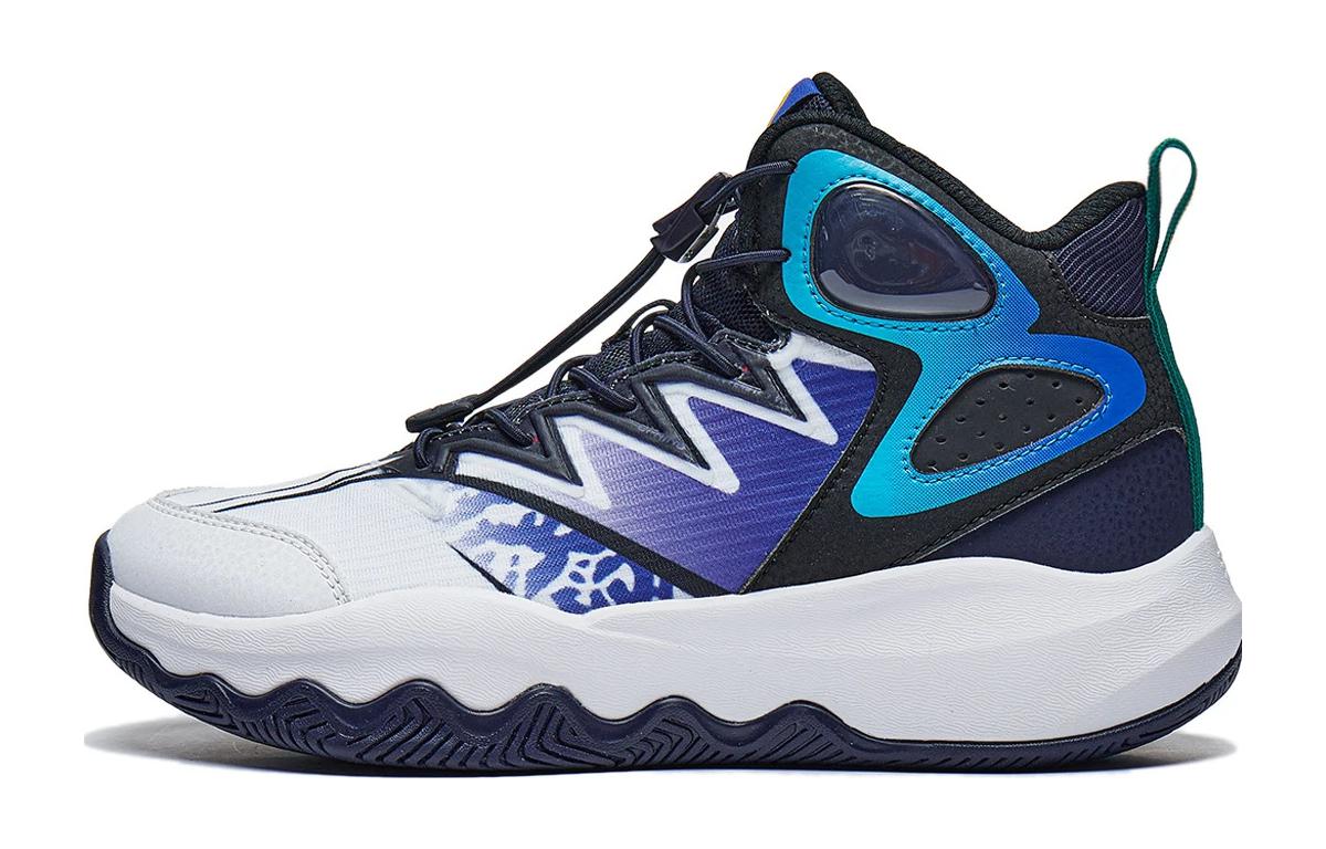 (Youth) Li-Ning Pioneer Primary 3.0 V2 'White Black Blue' YKBT074-7