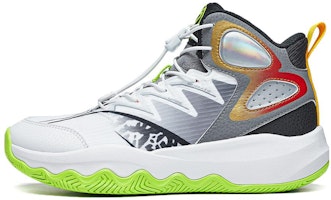 (Youth) Li-Ning Pioneer Primary 3.0 V2 'White Grey Green' YKBT074-5 (Youth) Li-Ning Pioneer Primary 3.0 V2 'White Grey Green' YKBT074-5