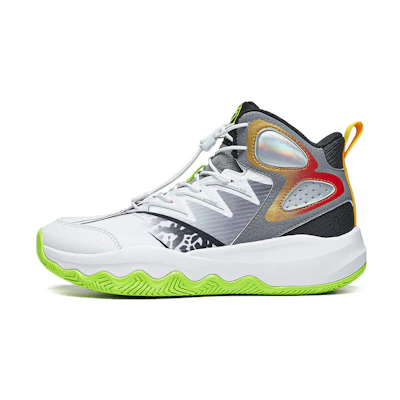 (Youth) Li-Ning Pioneer Primary 3.0 V2 'White Grey Green'