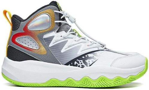(JR) Li-Ning Pioneer Primary 3.0 V2 'Putih Kelabu Hijau' YKBT074-5 Order (JR) Li-Ning Pioneer Primary 3.0 V2 'Putih Kelabu Hijau' YKBT074-5