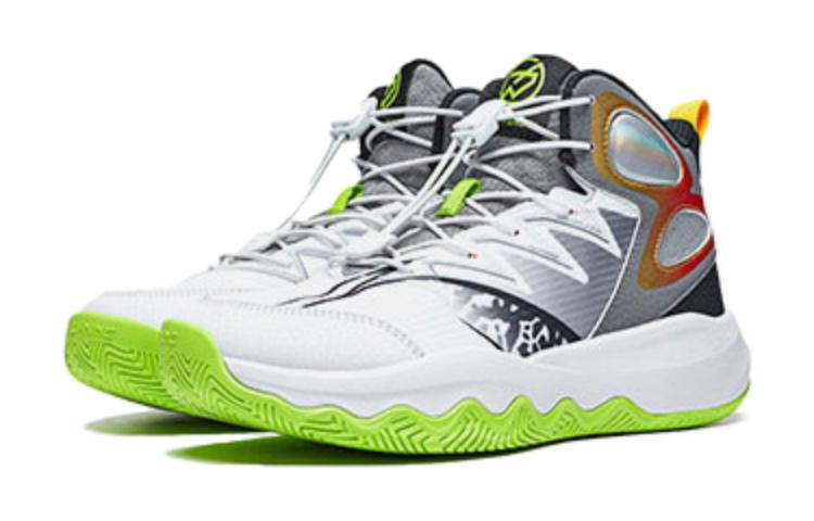 Lookbook (JR) (ユース) リーニン パイオニア プライマリー 3.0 V2 'ホワイト グレー グリーン' YKBT074-5 YKBT074-5