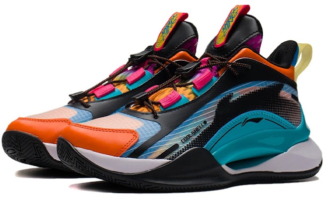 (Youth) Li-Ning Pioneer Team 2.0 'Black Blue Orange' YKBS016-1 Lookbook (Youth) Li-Ning Pioneer Team 2.0 'Black Blue Orange' YKBS016-1