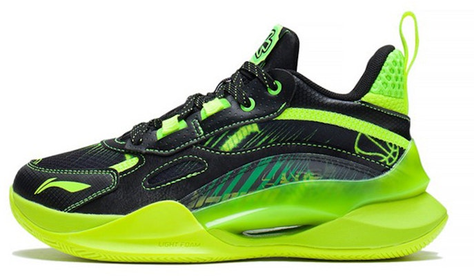 (Youth) Li-Ning Pioneer Team 2.5 'Black Neon Green' YKBS050-7 Buy (Youth) Li-Ning Pioneer Team 2.5 'Black Neon Green' YKBS050-7