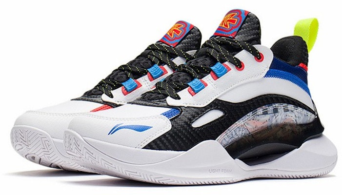 (Youth) Li-Ning Pioneer Team 2.5 'White Black' YKBS050-11 Lookbook (Youth) Li-Ning Pioneer Team 2.5 'White Black' YKBS050-11