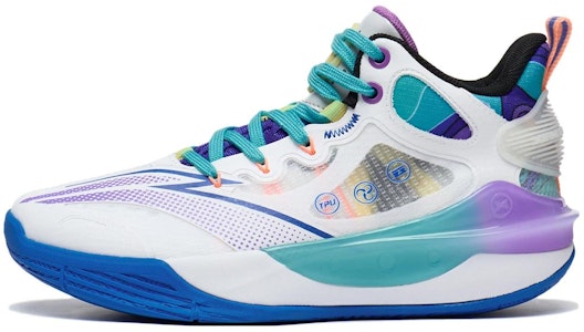 (JR) 李寧 パイオニア チーム 3.0 白青紫 (Rīningu Paionia Chīmu 3.0 Shiro Ao Murasaki) YKBT026-5 Buy (JR) 李寧 パイオニア チーム 3.0 白青紫 (Rīningu Paionia Chīmu 3.0 Shiro Ao Murasaki) YKBT026-5