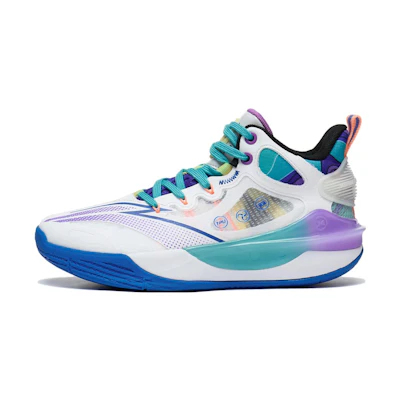 (Youth) Li-Ning Pioneer Team 3.0 'White Blue Purple'