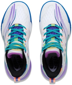 (JR) 李寧 パイオニア チーム 3.0 白青紫 (Rīningu Paionia Chīmu 3.0 Shiro Ao Murasaki) YKBT026-5 Shop (JR) 李寧 パイオニア チーム 3.0 白青紫 (Rīningu Paionia Chīmu 3.0 Shiro Ao Murasaki) YKBT026-5