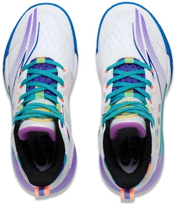 (Youth) Li-Ning Pioneer Team 3.0 'White Blue Purple' YKBT026-5 Shop (Youth) Li-Ning Pioneer Team 3.0 'White Blue Purple' YKBT026-5