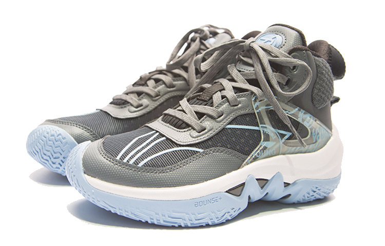 Lookbook (Youth) Li-Ning Pioneer Team 'Grey White' YKBR068-1
