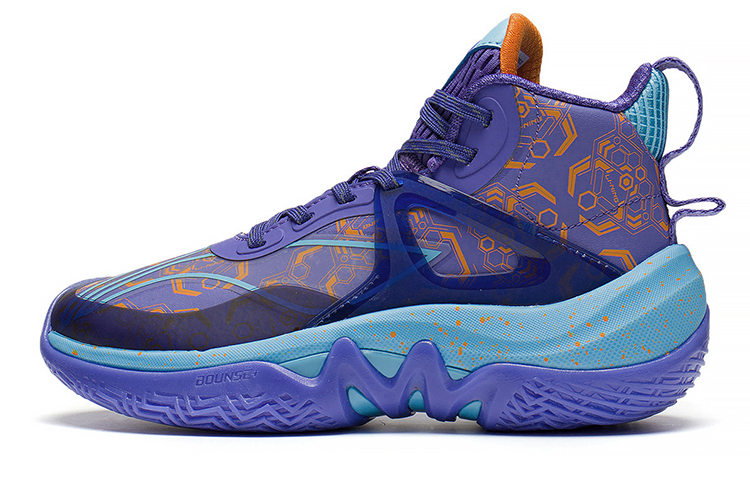 (Youth) Li-Ning Pioneer Team 'Purple Blue' YKBR052-21