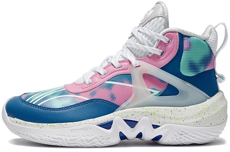 (JR) Li-Ning Pioneer Tim 'Putih Biru Pink' YKBR068-15 Buy (JR) Li-Ning Pioneer Tim 'Putih Biru Pink' YKBR068-15
